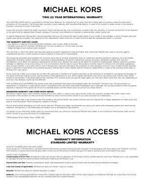 michael kors warrenty|Michael Kors outlet refund policy.